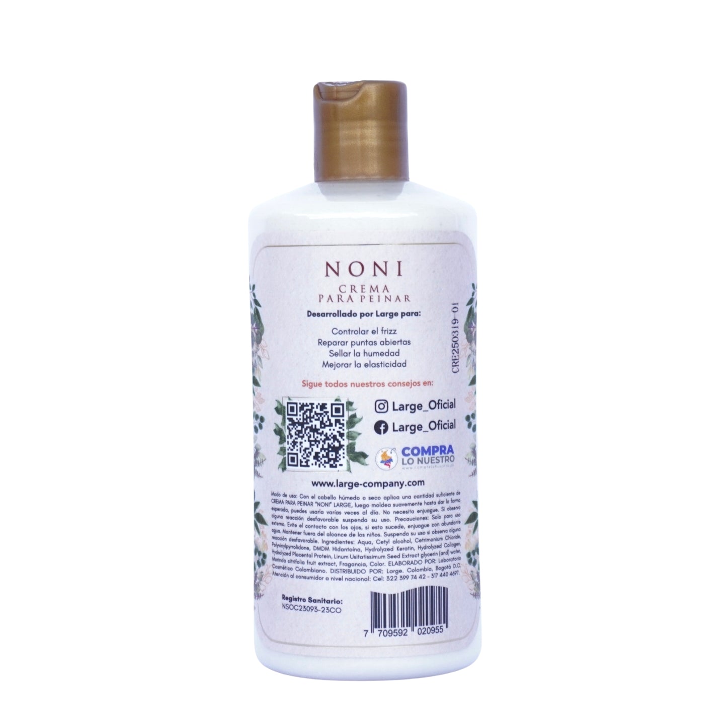 Crema de Peinar Noni