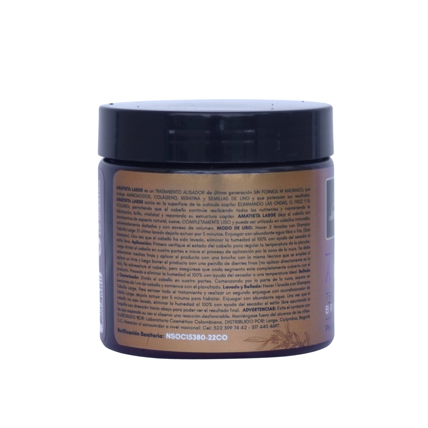 Tratamiento Alisador Amatista - Pote (200ml)