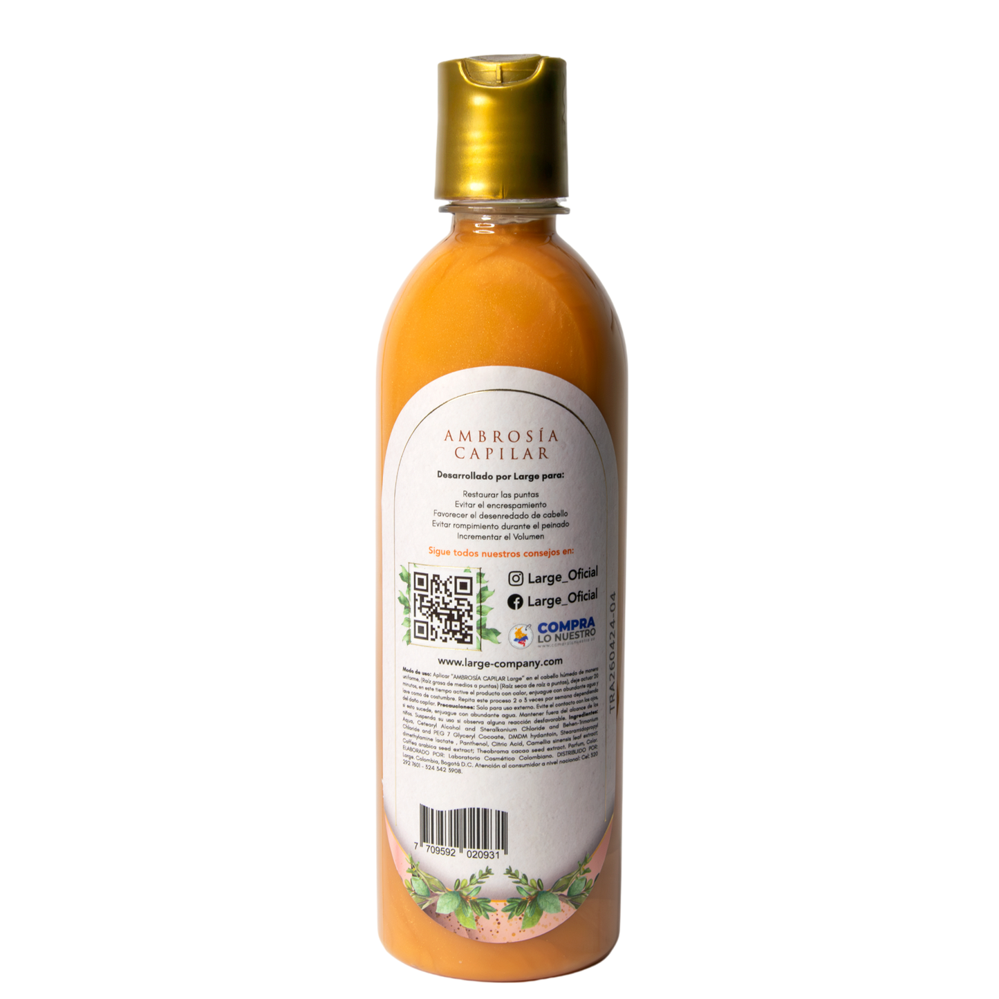 Mascarilla Ambrosia Capilar