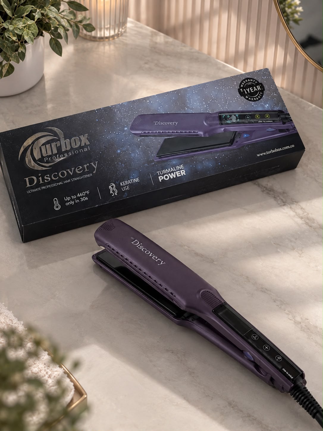 PLANCHA PROFESIONAL NT-DISCOVERY