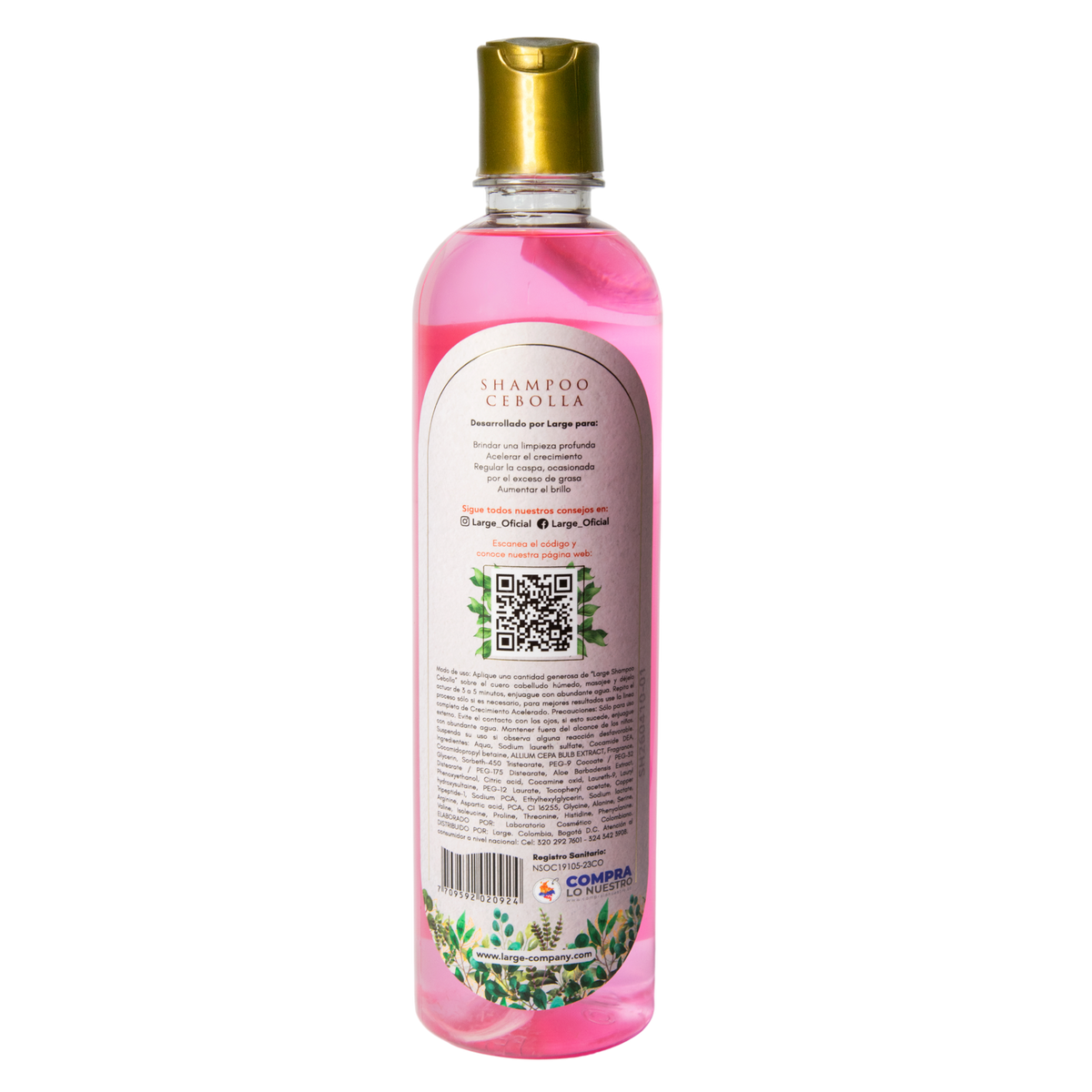 Shampoo Cebolla