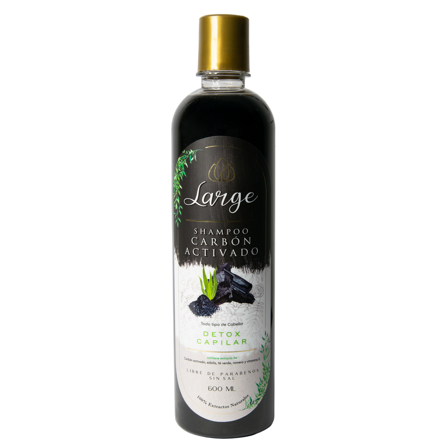 Shampoo Detox Carbón Activado