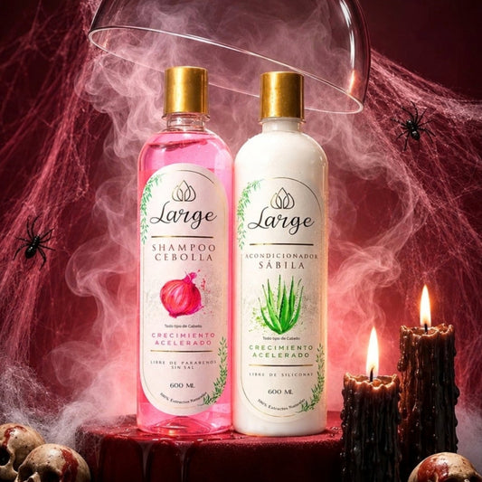 Kit Dúo Crecimiento Acelerado (shampoo de Cebolla-acondicionador Sábila)