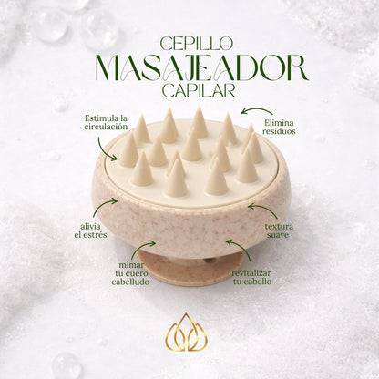 Cepillo Masajeador capilar
