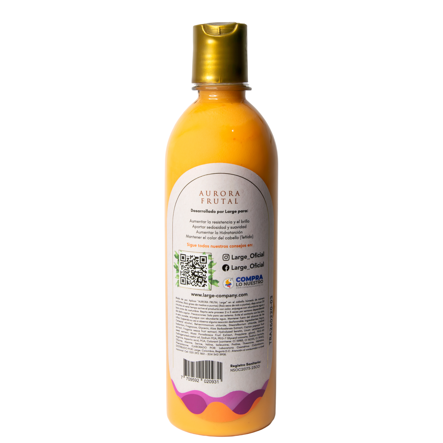 Mascarilla Aurora Frutal
