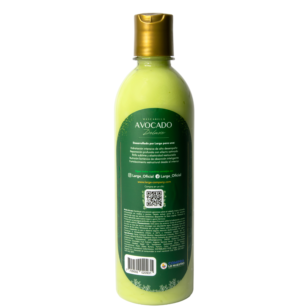 Mascarilla Avocado Delux