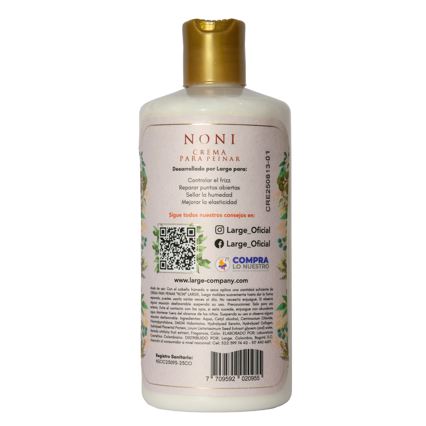 Crema de Peinar Noni