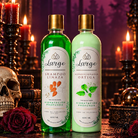 Kit Dúo Hidratación (shampoo linaza - acondicionador ortiga)